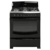 ESTUFA ACROS AF-5333B NEGRA 30” 6 QUEMADORES