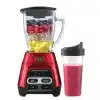 Licuadora Oster® roja con programas automáticos, tecnología reversible y vaso Blend-N-Go - Image 2