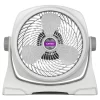 Ventilador de pared y de piso Navia AFV-1212 blanco con 3 aspas de plástico
