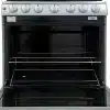 Estufa Mabe a gas/eléctrica 6 quemadores plata mercury 127V puerta con visor 126.6L - Image 6