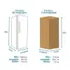 Refrigerador Mabe RMA-250PVMRE0 - Image 3