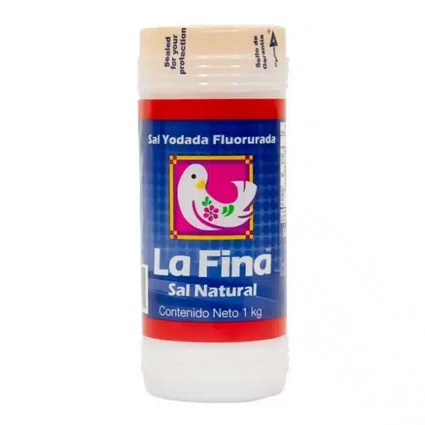 Sal La Fina refinada fluorada 1 kg