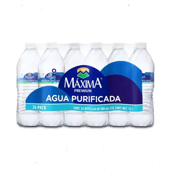 Agua Natural Máxima Premium 24/500 Ml