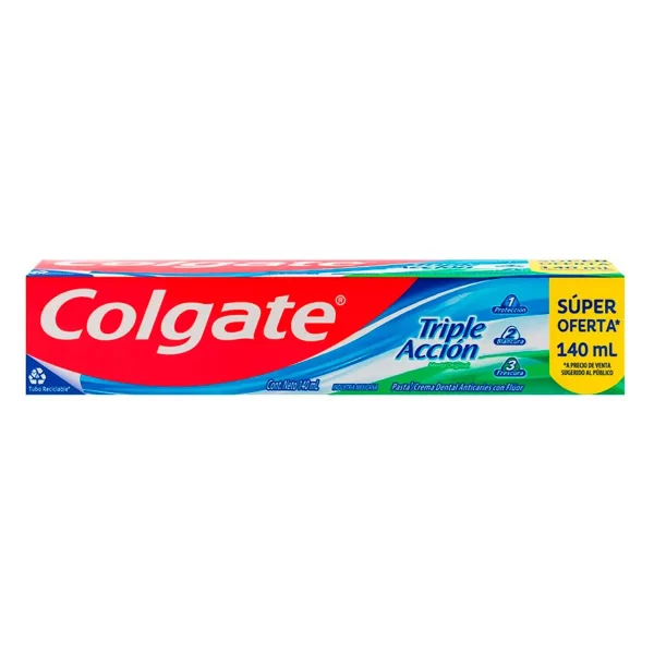 Pasta Dental Colgate Triple Acción 140ml