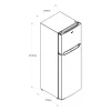 Refrigerador Whirlpool Top Mount 18 Pies Cúbicos WT1818A - Image 3