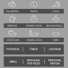 Microondas Grill GE Appliances  Gris 39.6l 120v - Image 3