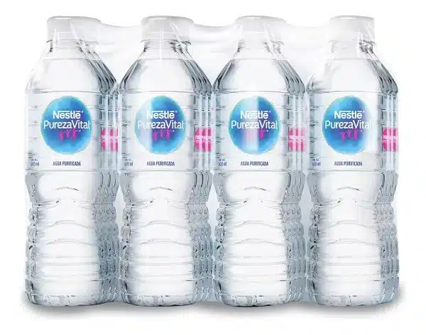 Agua Nestlé Pureza Vital 24 Botellas De 600 Ml C/U