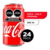 Refresco Coca-Cola 24 pzas de 355 ml