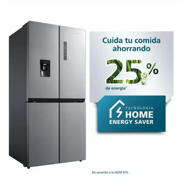 Refrigerador Automático 482 L Inoxidable Mabe - MTM482SENSS0