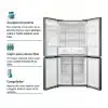 Refrigerador Automático 482 L Inoxidable Mabe - MTM482SENSS0 - Image 5