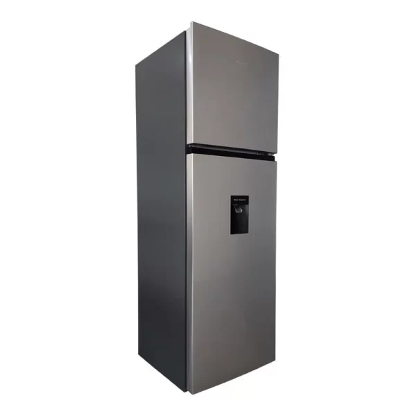 Refrigerador Hisense dos Puertas 9 Pies Top Mount con Despachador RT90N6WKX Silver - Image 2