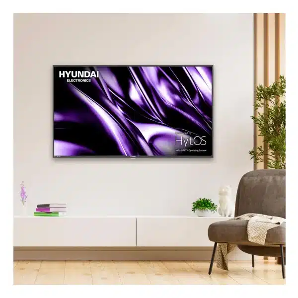 Pantalla LED Hyundai 58 Pulgadas 4K TV HYLED5810H4KM Negra