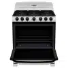 Estufa de Piso 76 cm (30 pulgadas) Plata Mercury Mabe - EM7622BAPS2 - Image 3
