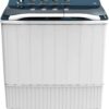 Hisense WSA2001P - Lavadora Semiautomática, 2 Tinas, 20 kg Lavado/8 kg Centrifugado, Color Blanco - Image 4