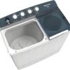 Hisense WSA2001P - Lavadora Semiautomática, 2 Tinas, 20 kg Lavado/8 kg Centrifugado, Color Blanco - Image 3