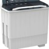 Hisense WSA2001P - Lavadora Semiautomática, 2 Tinas, 20 kg Lavado/8 kg Centrifugado, Color Blanco - Image 2
