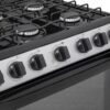 Estufa de Piso 76 cm (30 pulgadas) Plata Mercury Mabe - EM7622BAPS2
