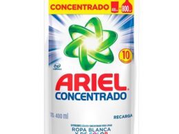 Ariel Detergente Liq Concentrado Bolsa 400ml
