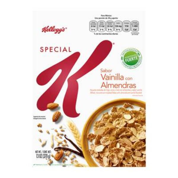 Kelloggs Cereal Special K Vainilla Almendras 370g