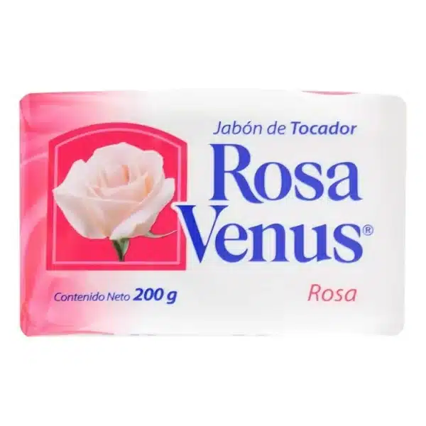 Jabón de tocador Rosa Venus 200 g