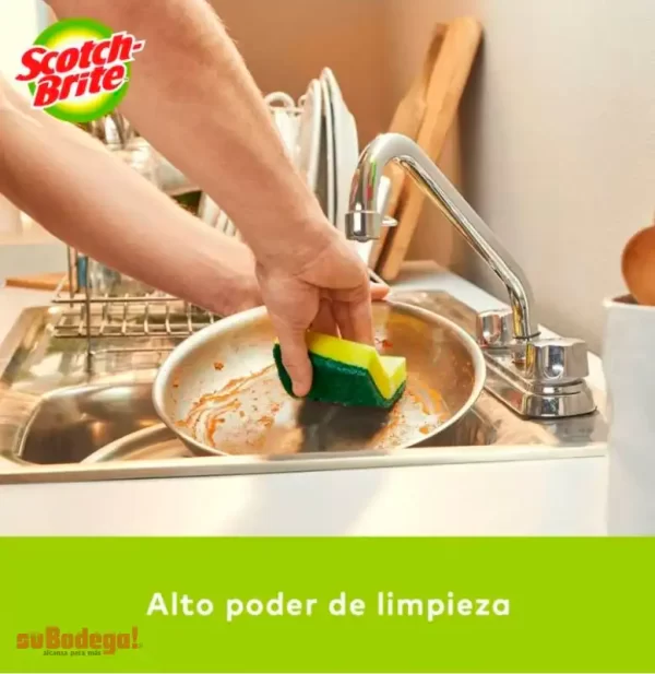 Scotch Brite Mi Fibra Esponja Mediana 70mmx114mm