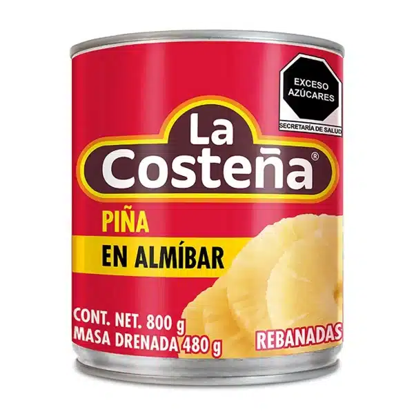 La Costeña Piña En Rebanada 800g