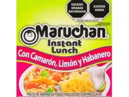 Maruchan Sopa Camaron Limon y Habanero 64g