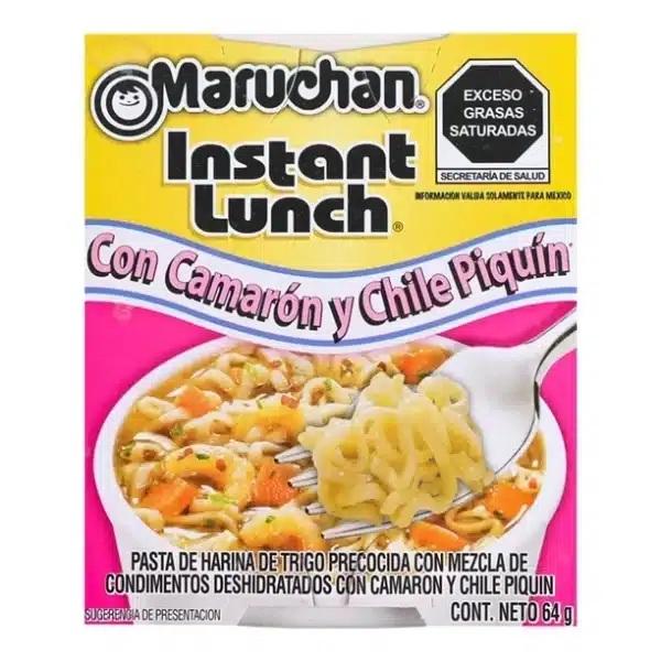 Maruchan Sopa Camaron C/Chile Piquin 64g