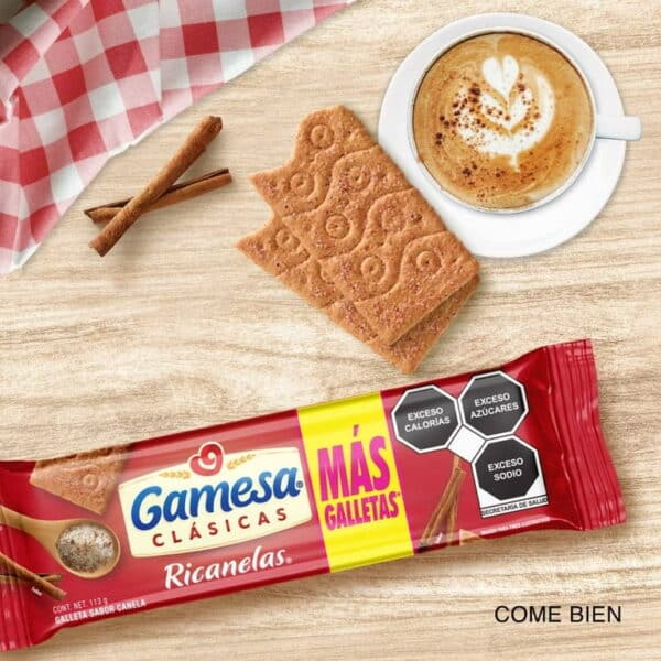 Gamesa Galleta Ricanelas 113g