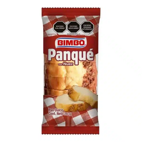 Bimbo Panque Con Nuez 280g