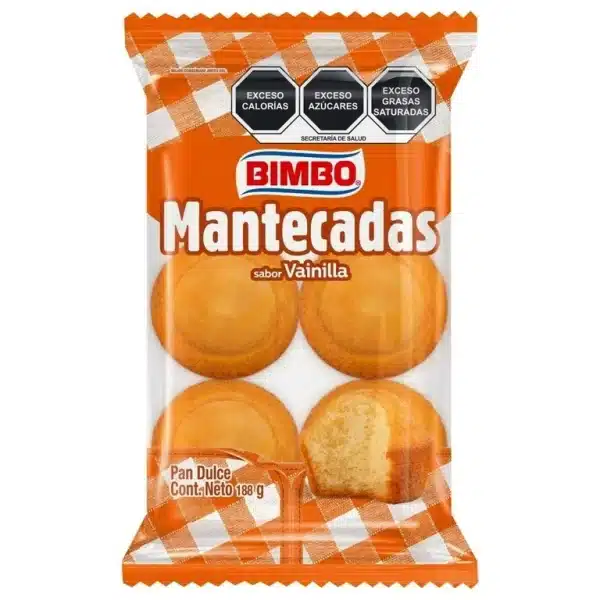 Bimbo Mantecadas Vainilla 187.5g