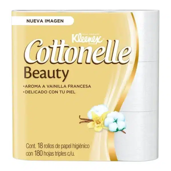Kleenex Hig Cottonelle Beauty Care 18Rollos 180HT