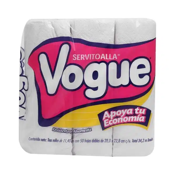 Vogue Servitoalla 3Rollo 50Hjs