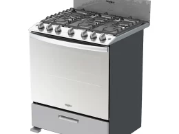 Estufa de Piso Whirlpool 30" WFR3400D Silver