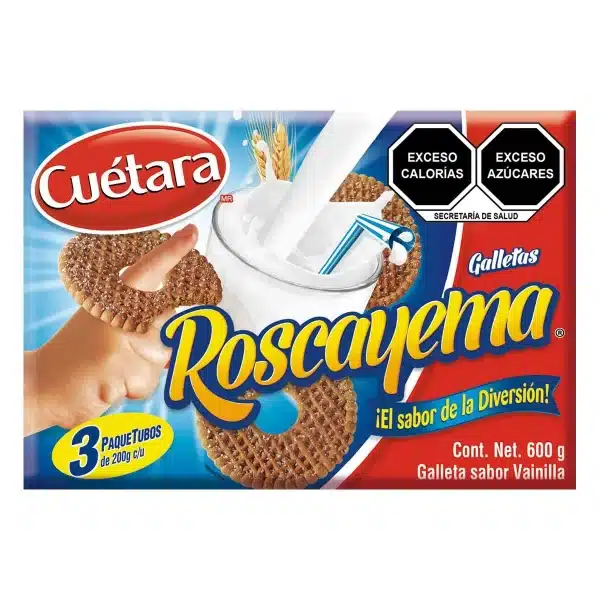 Cuetara Galleta Roscayema 600g