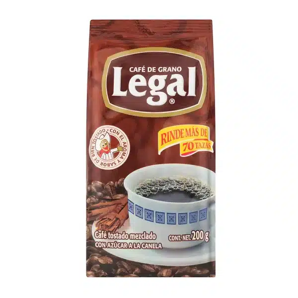 Legal Cafe Con Canela Bolsa 200g