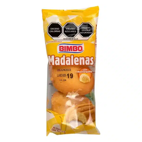 Bimbo Madalenas Mantequilla 93g
