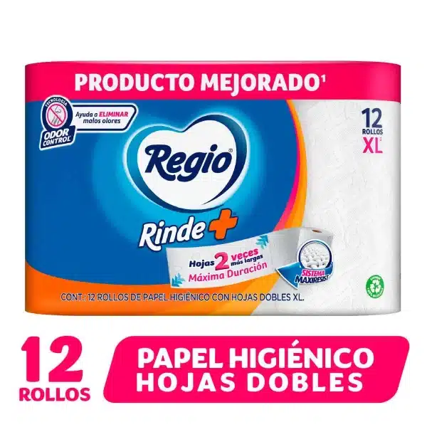 Papel Regio Hig Rinde+12Rollo 300Hjs