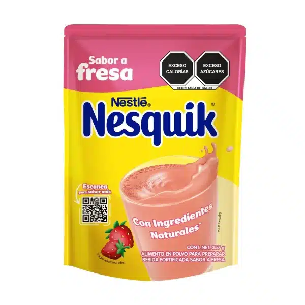 Nestle Nesquik Fresa Bolsa 357g