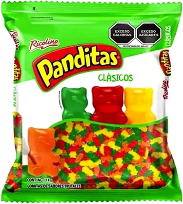 Ricolino Gomitas Panditas Frutales 1k