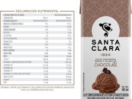 Santa Clara Lechita Sabor Helado De Chocolate 180ml