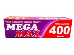 Megamax Papel Aluminio 400mt