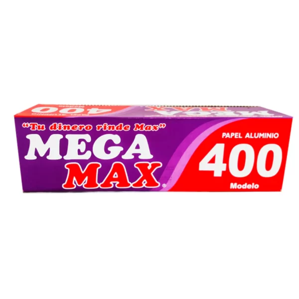 Megamax Papel Aluminio 400mt