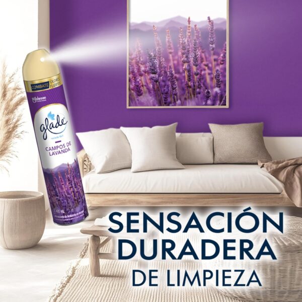 Glade Aromatizante Aer Campos De Lavanda 400ml