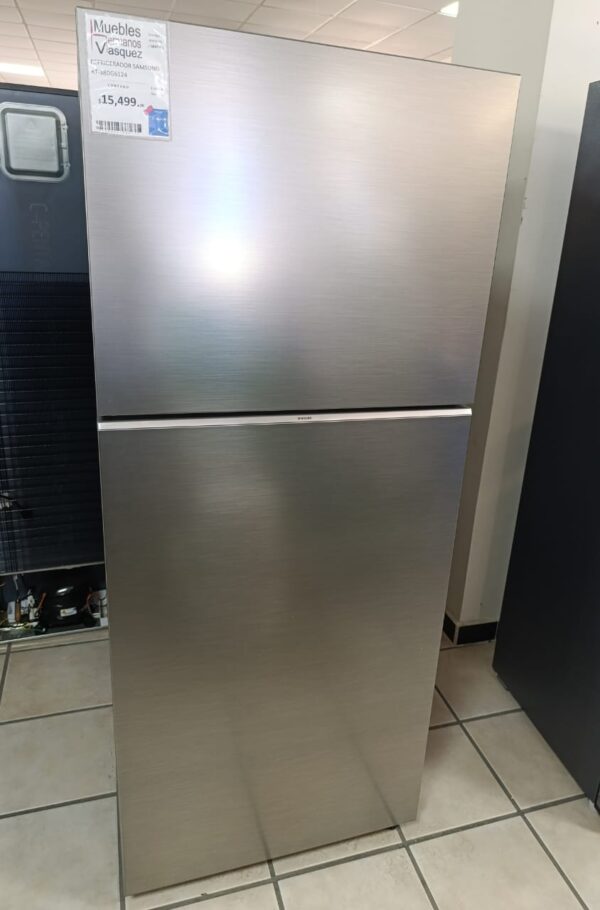 Refrigerador 14 pies Samsung Top Mount Acero