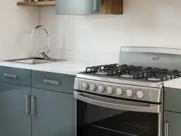 Estufa 6 quemadores 30 pulgadas De gas Al piso Gris AF5334D