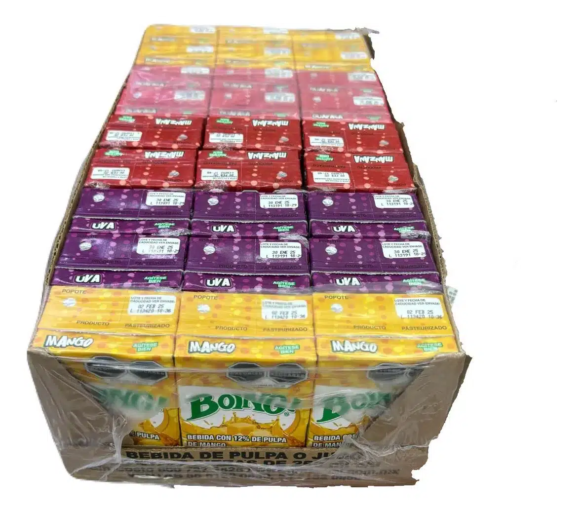 Jugo Boing de 250ml Con 27pz