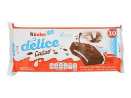 CHOCOLATE KINDER DELICE T-10 PZAS