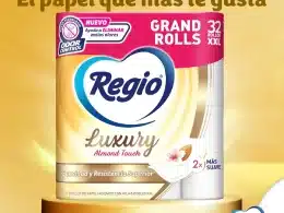 PAPEL REGIO LUXURY 205 HJS ALMENDRA  32 ROLL