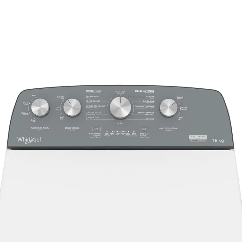 Lavadora Whirlpool 8MWTW1934MJM 19 kg - Image 2